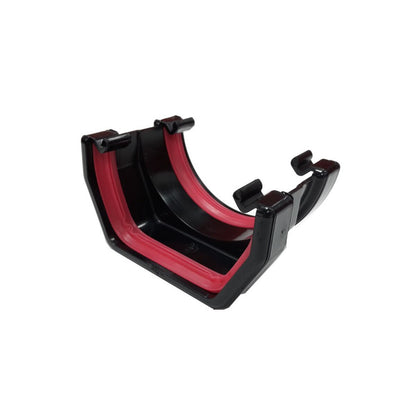 Freefoam Square To Round Gutter Apt - Black