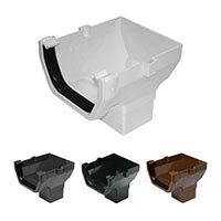 FloPlast Square Profile 114mm Gutter