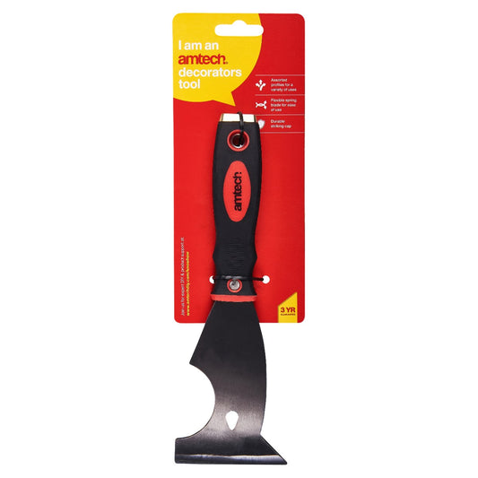 6-in-1 Scraper – Soft Grip Handle
