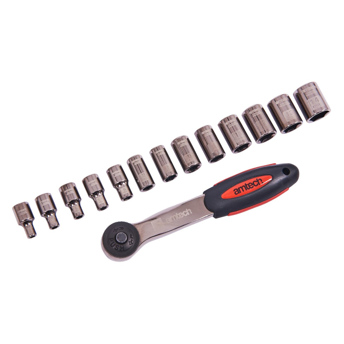 14pc 1/4″ Socket Set