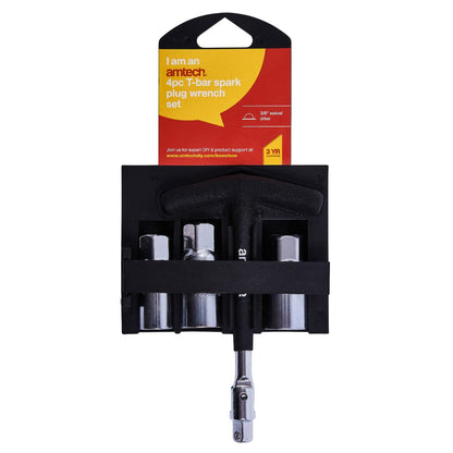 4pc T - Bar Spark Plug Wrench Set