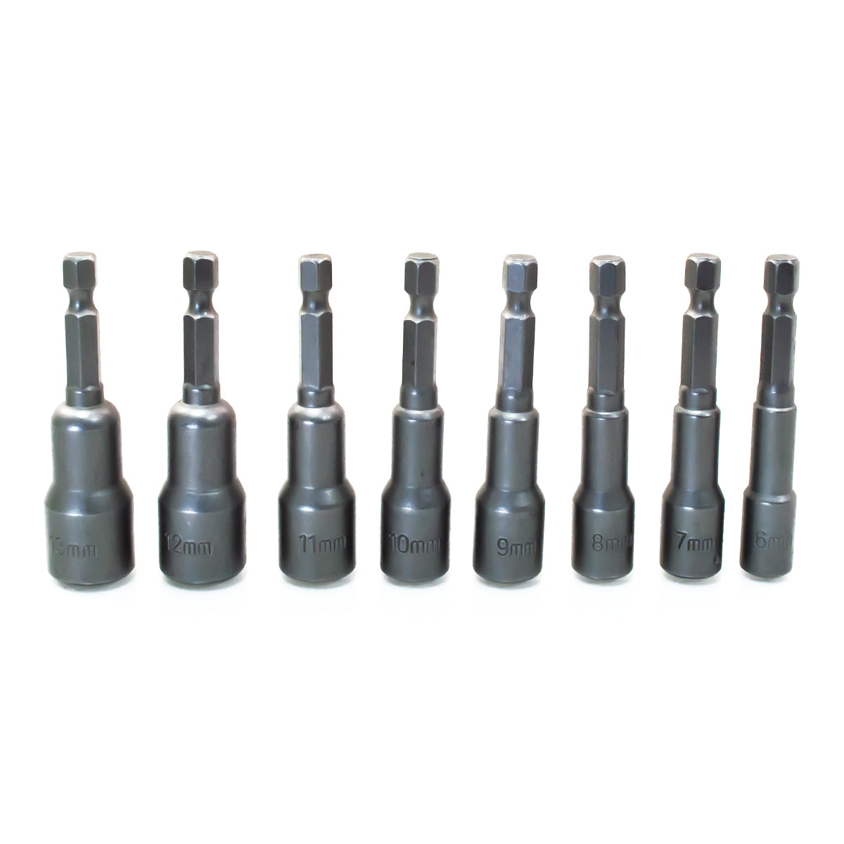 8 Piece Metric Magnetic Hex Nut Driver Set