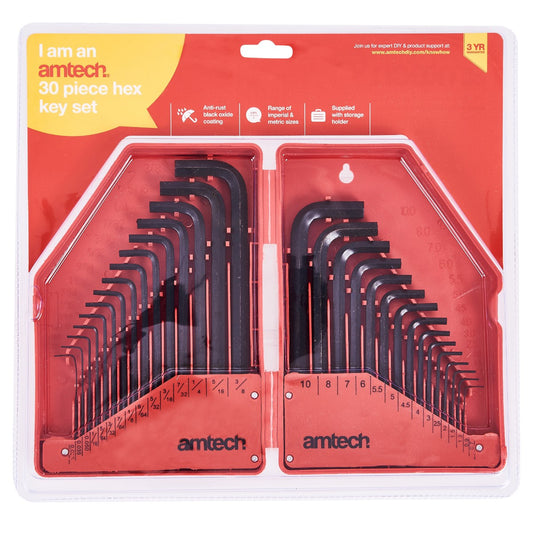 30pc Hex Key Set