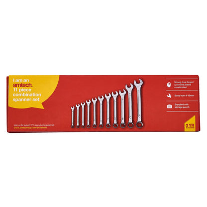 11pc Combination Spanner Set