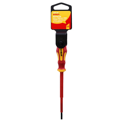 3.5mm x 100mm Slotted VDE™ 1000V Electrical Screwdriver