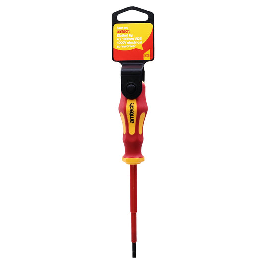 4mm x 100mm Slotted VDE™ 1000V Electrical Screwdriver