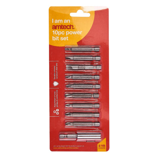 10pc Power Bit Set