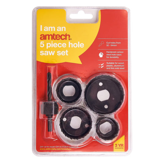 5pc Hole Saw Set