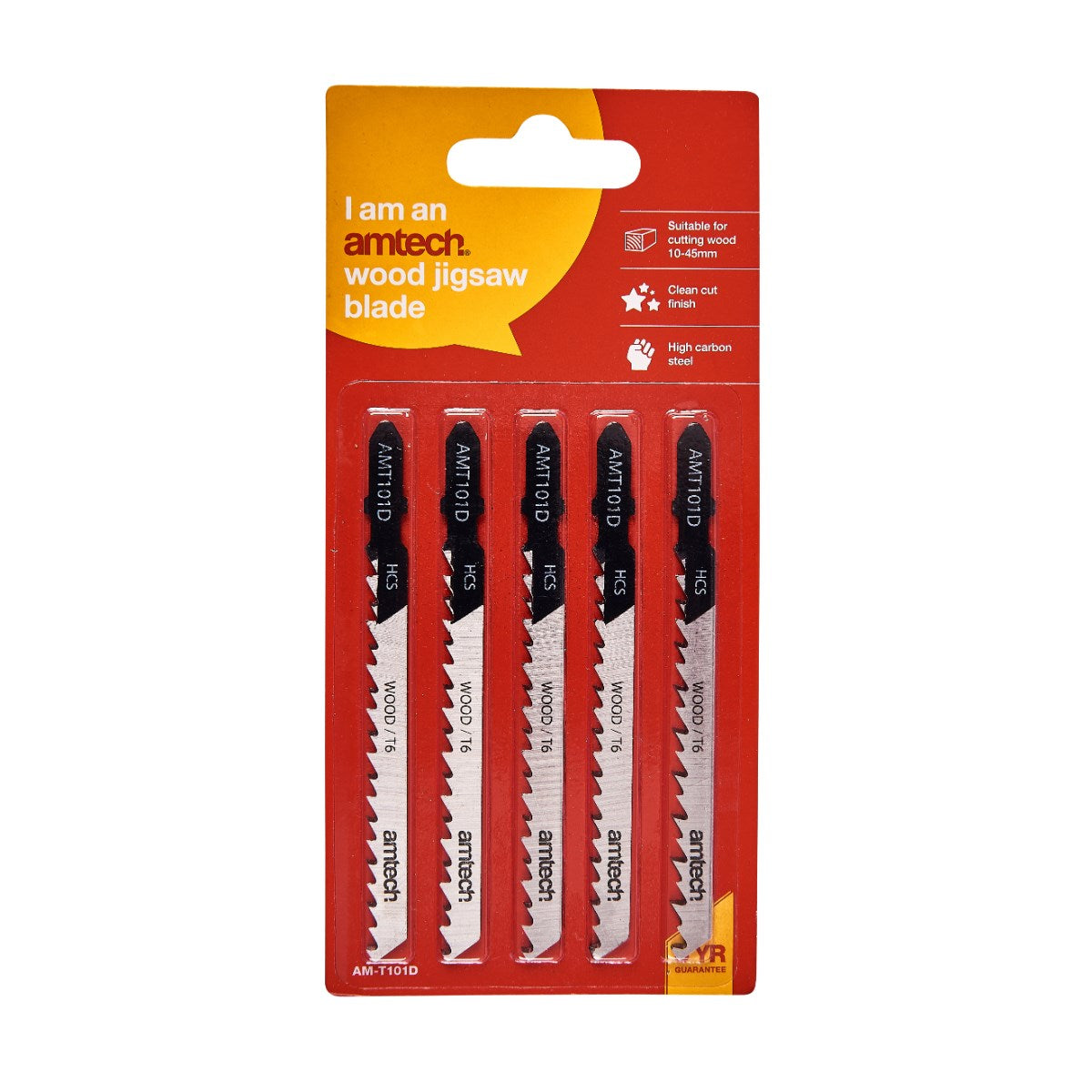 5pc Wood Jigsaw Blade Set - T6