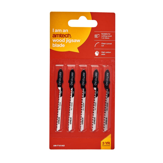 5pc Wood Jigsaw Blade Set - T18