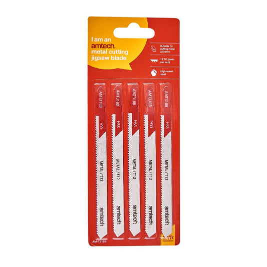 5pc Metal Jigsaw Blade Set - T12