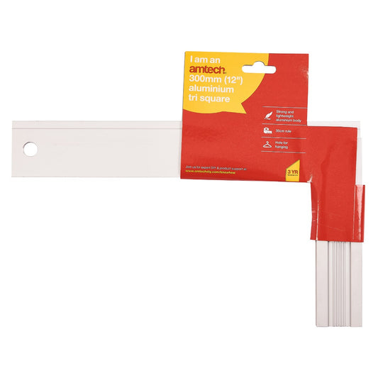 12” (300mm) Aluminium Tri Square
