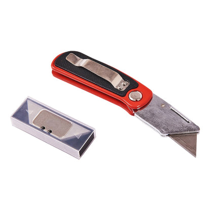 Folding Lock-Back Utility Knife – Cushion Grip