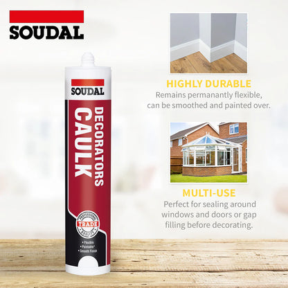 Soudal Professional Decorators Caulk