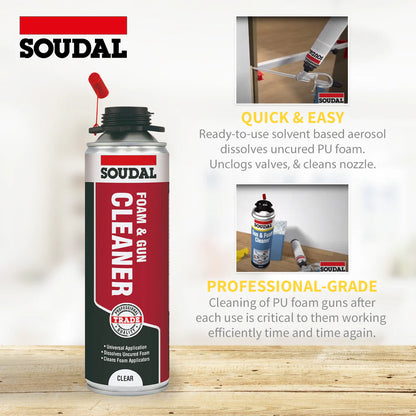Soudal Trade Foam & Gun Cleaner