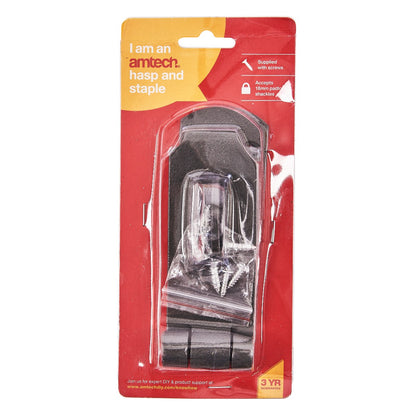 10″ x 2″ Hasp and Staple