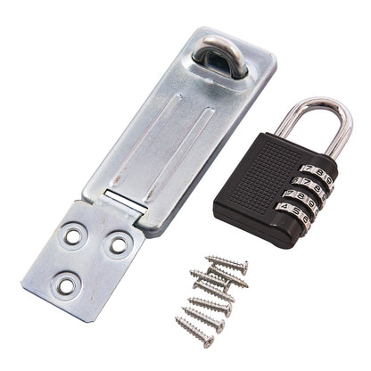 Combination Padlock and Hasp