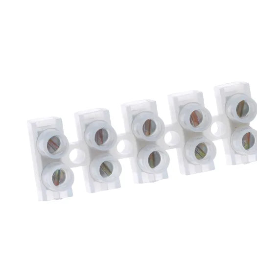 BG Electrical - 15 AMP, 12 Way Strip - Terminal Block
