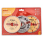 3pc Diamond & Cut Off Blade Set