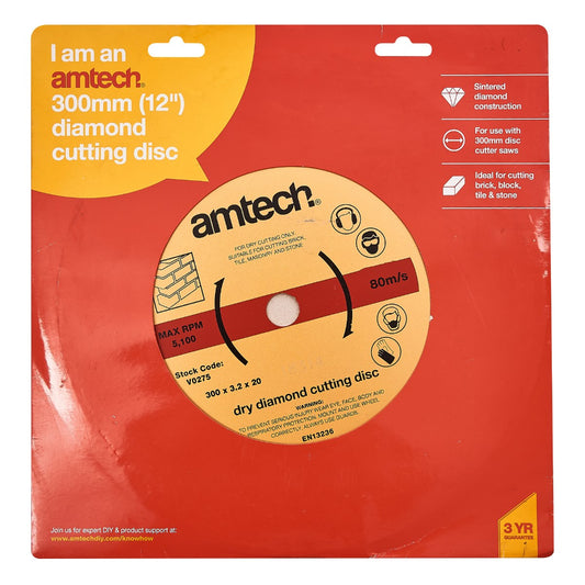 300mm (12") Segmented Diamond Cutting Disc