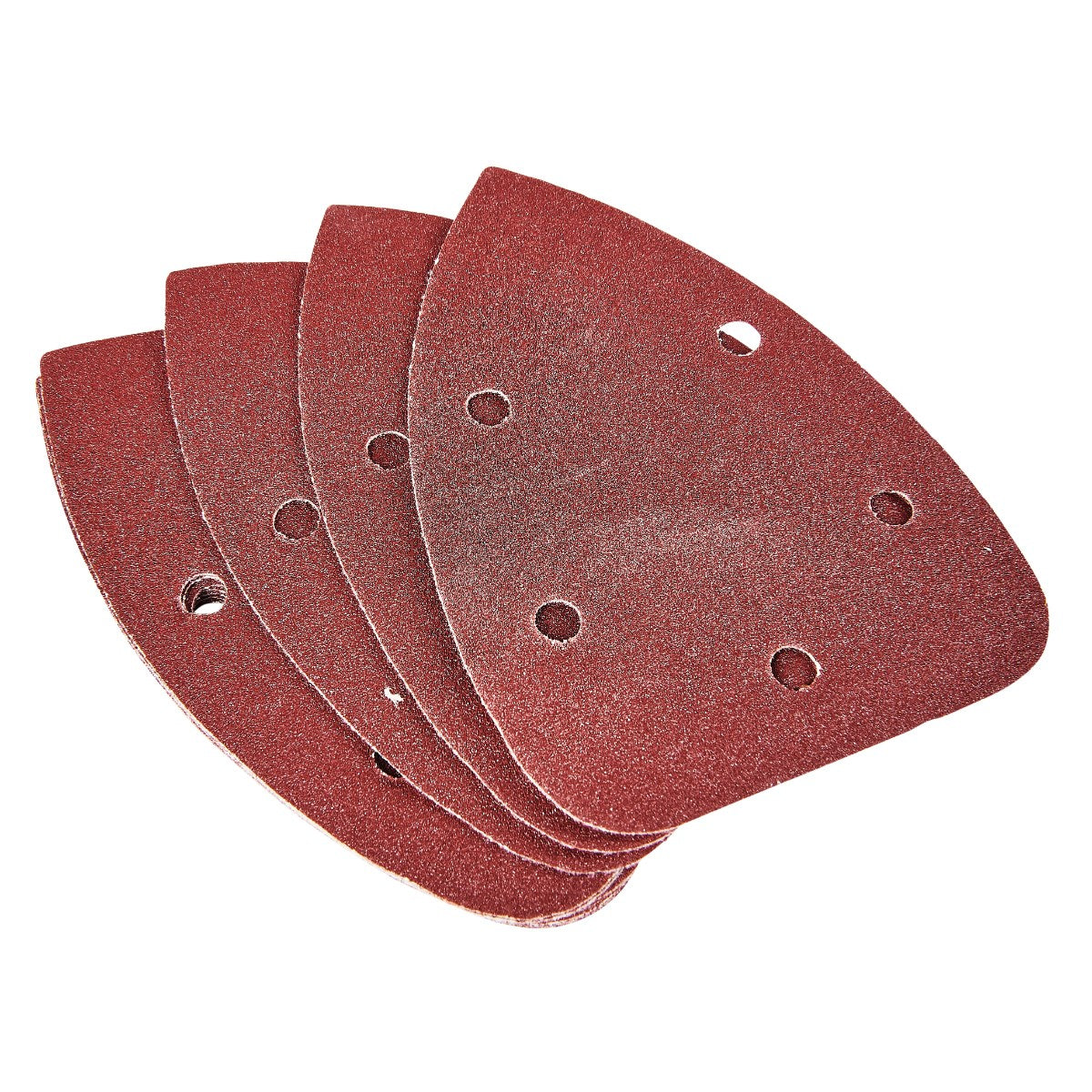 40pcs Mixed Grit Delta Sanding Sheet Set (140 x 140 x 100mm)