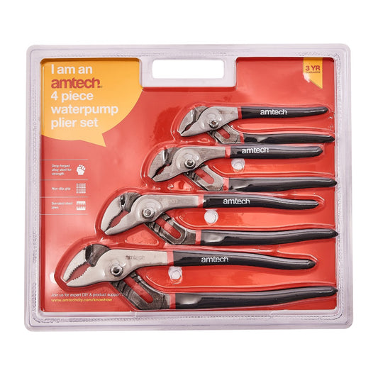 4pc Waterpump Plier Set