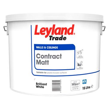 Leyland Trade - Contract Matt - Brilliant White
