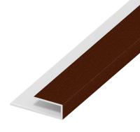 uPVC Soffit J Trim 5m