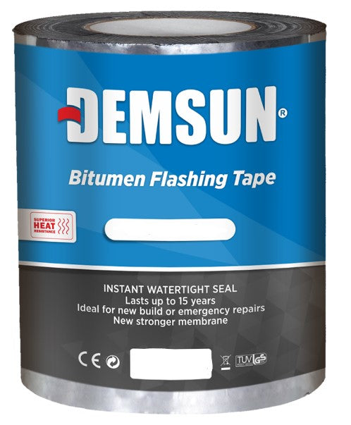 Demsun Bitumen Flashing Tape (100mm x 10m Roll)