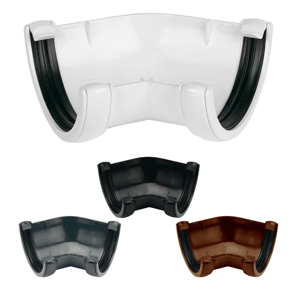 FloPlast Half Round Profile 112mm Gutter