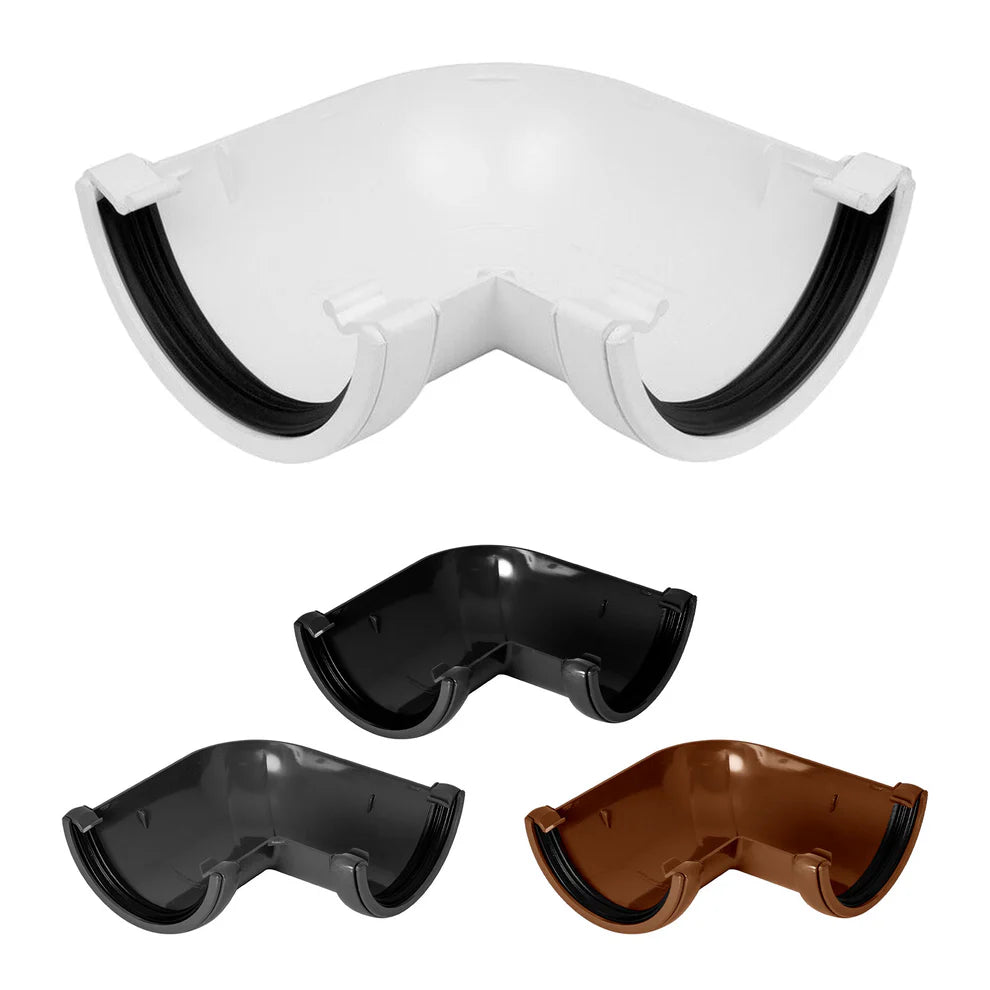 FloPlast Half Round Profile 112mm Gutter