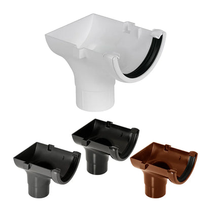 FloPlast Half Round Profile 112mm Gutter