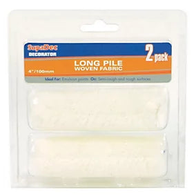 SupaDec Long Pile Mini Roller - Pack of 2