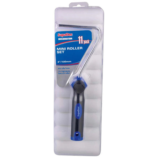 SupaDec Mini Roller Set - 4"/100mm Pack 11