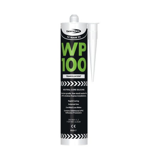 Bond-It WP100 Translucent Oxime Silicone Sealant - 300ml